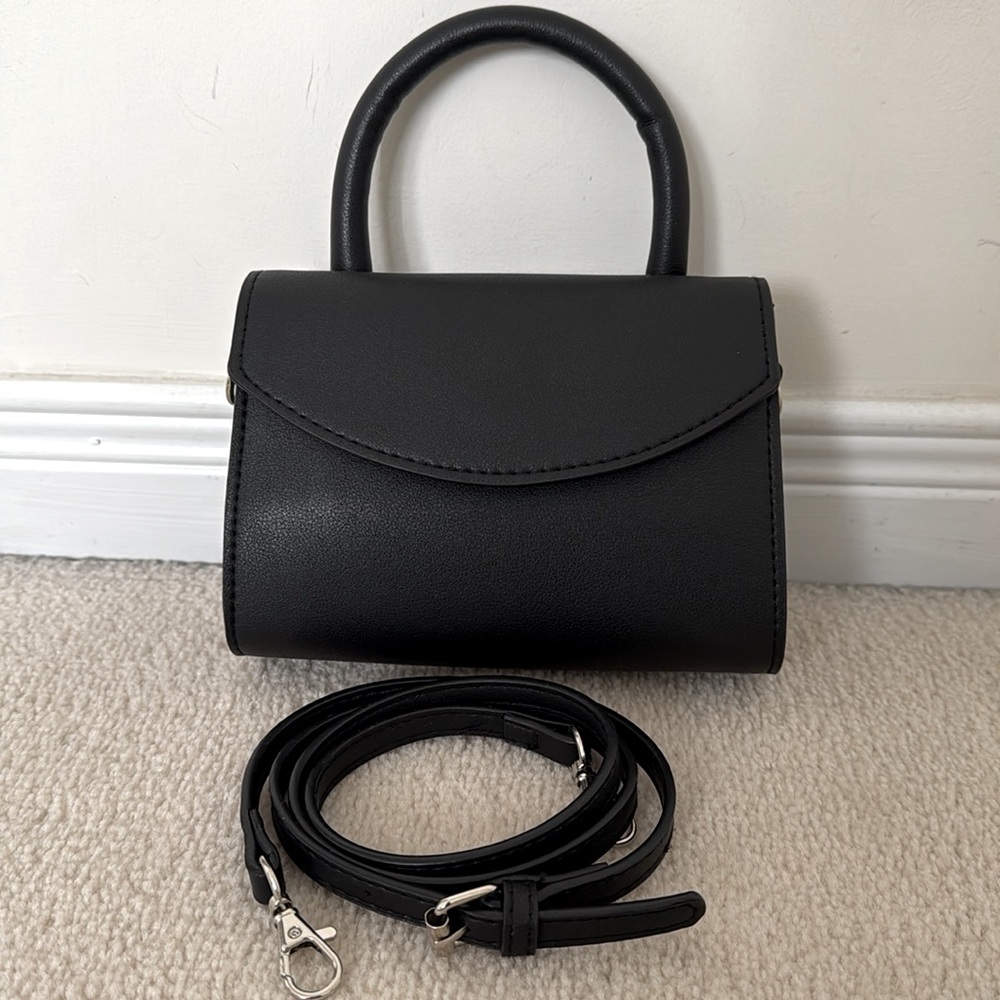 Black small crossbody bag